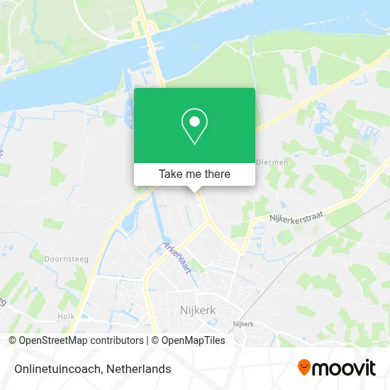 Onlinetuincoach map