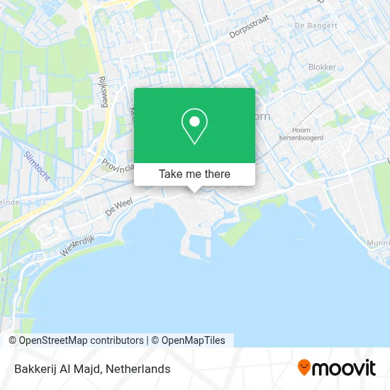 Bakkerij Al Majd map