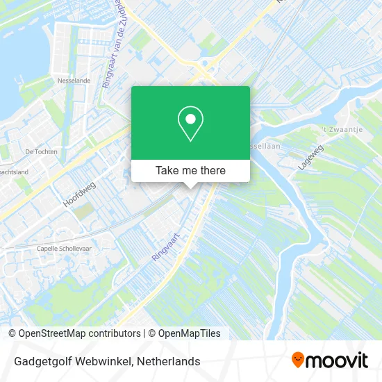 Gadgetgolf Webwinkel map
