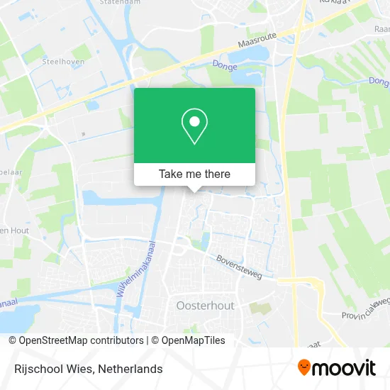 Rijschool Wies map