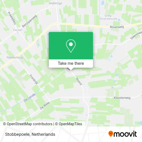 Stobbepoele map