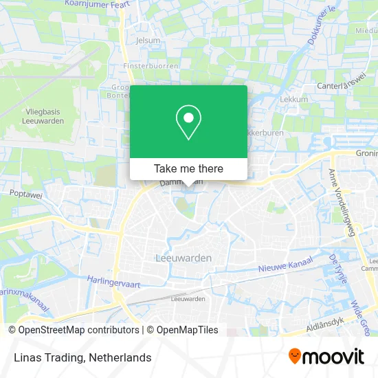 Linas Trading map