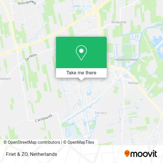 Friet & Zo map