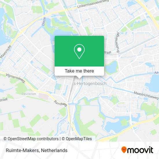 Ruimte-Makers map