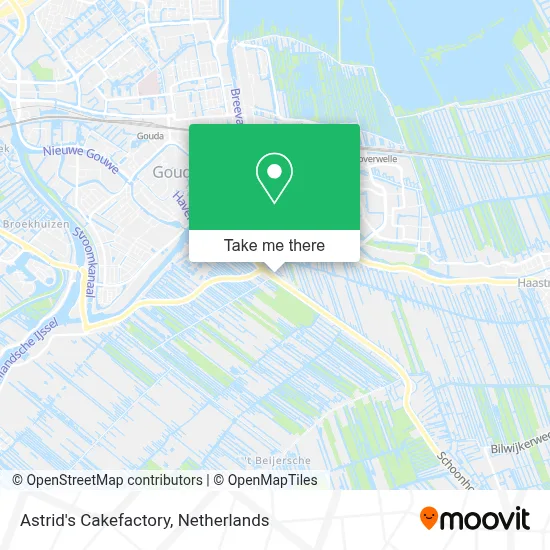 Astrid's Cakefactory map