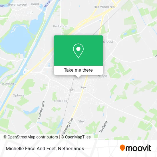 Michelle Face And Feet map