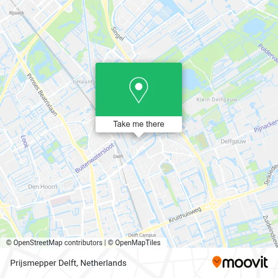 Prijsmepper Delft map