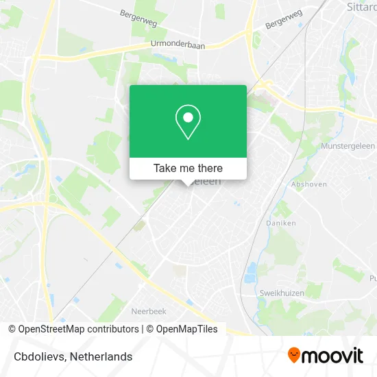 Cbdolievs map