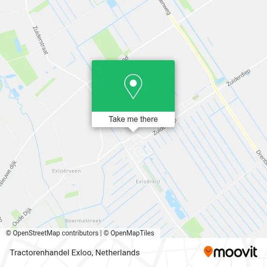Tractorenhandel Exloo Karte
