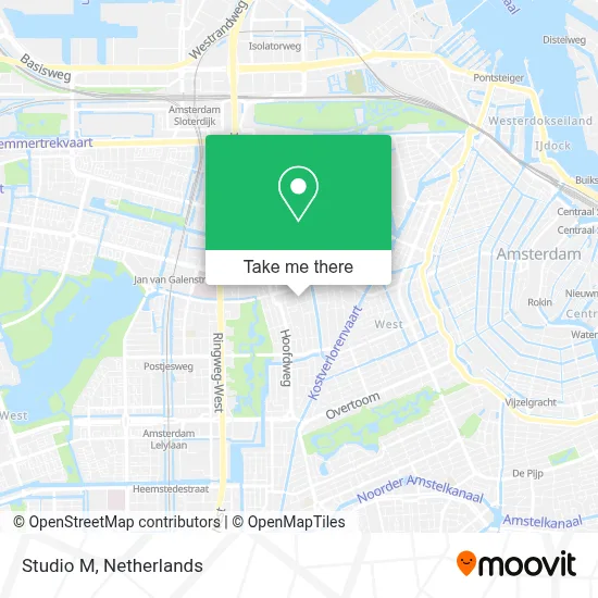 Studio M map