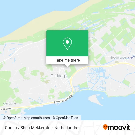 Country Shop Mekkerstee map