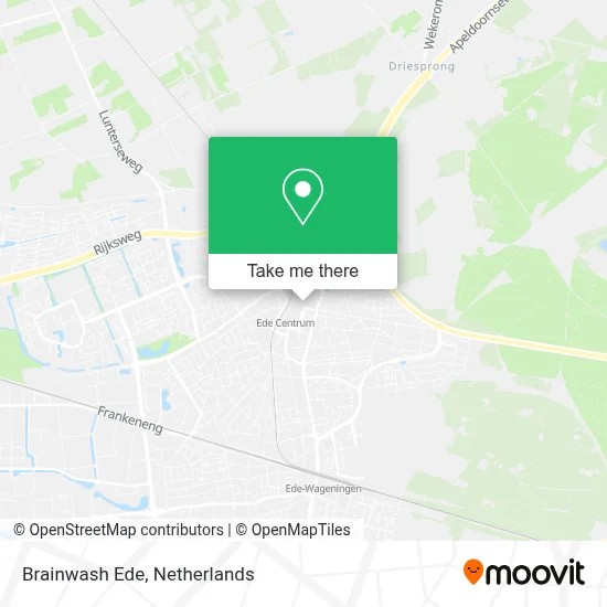 Brainwash Ede map