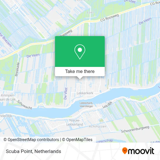 Scuba Point map