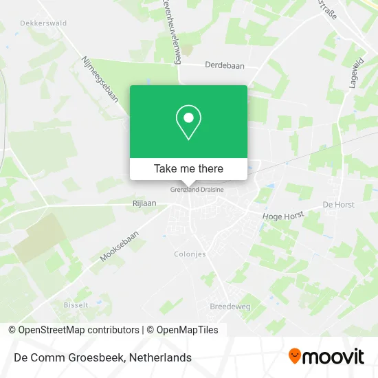 De Comm Groesbeek map