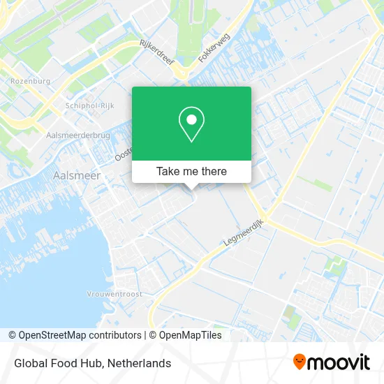 Global Food Hub map
