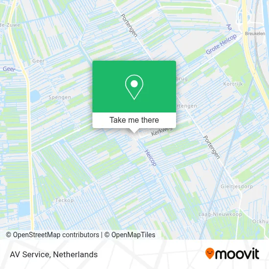 Av Service map