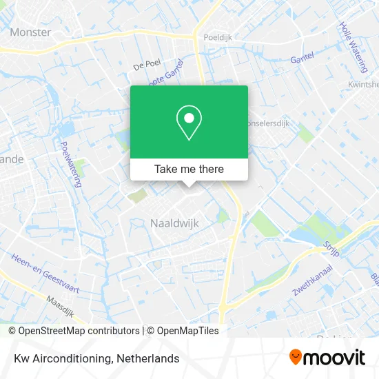 Kw Airconditioning map