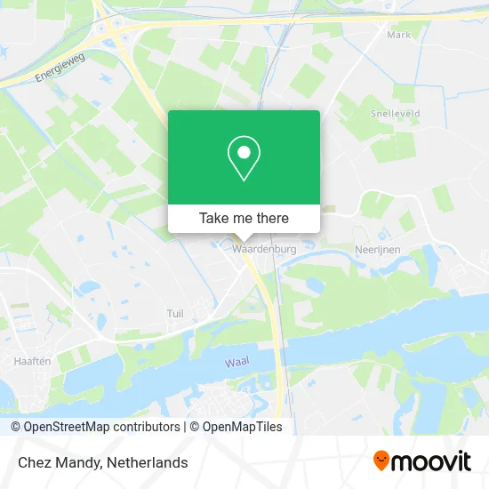 Chez Mandy map