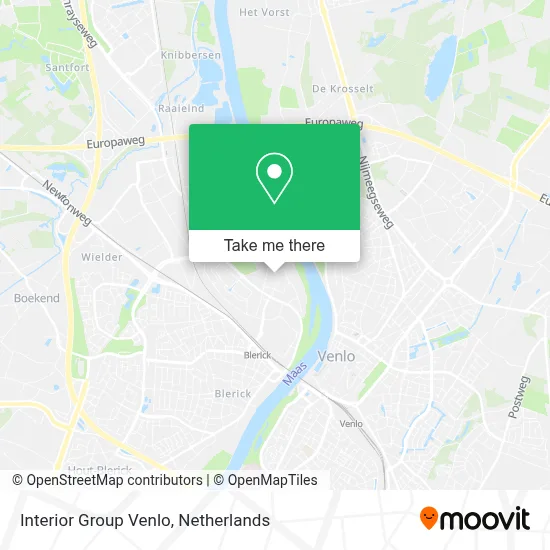 Interior Group Venlo map