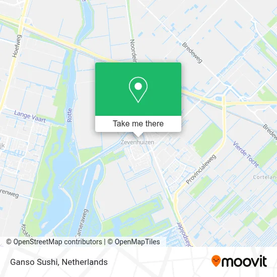 Ganso Sushi map