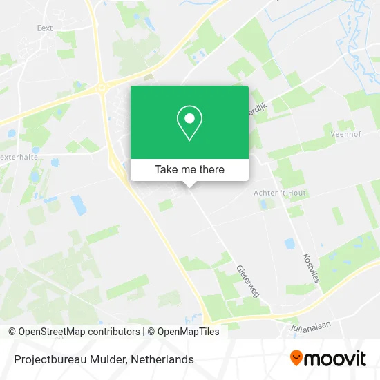 Projectbureau Mulder map