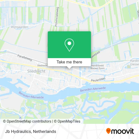 Jb Hydraulics map