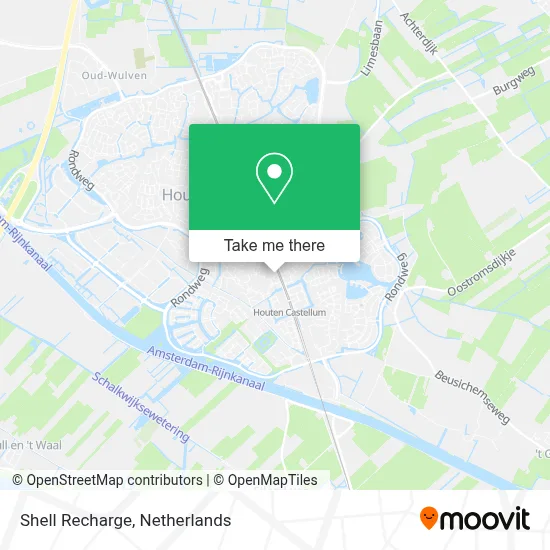 Shell Recharge map