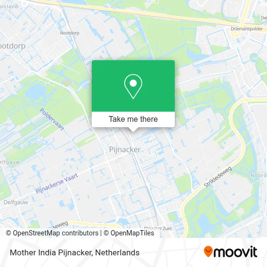 Mother India Pijnacker map