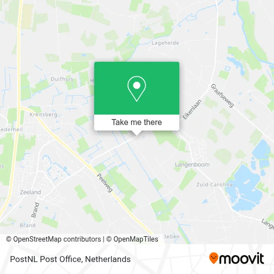 Postnl Postkantoor map