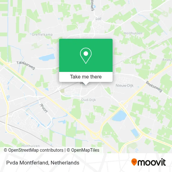 Pvda Montferland map