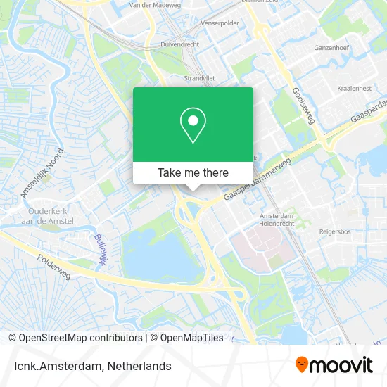 Icnk.Amsterdam map