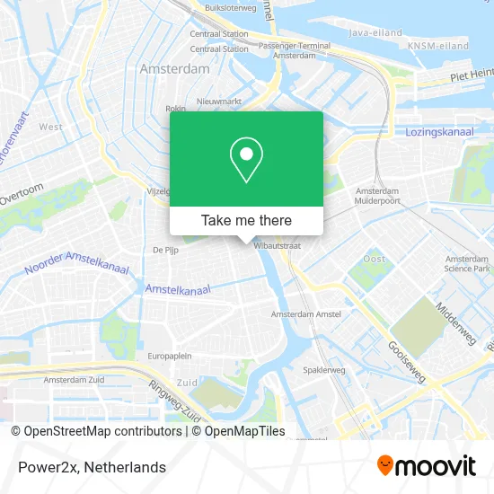 Power2x map
