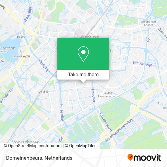 Domeinenbeurs map
