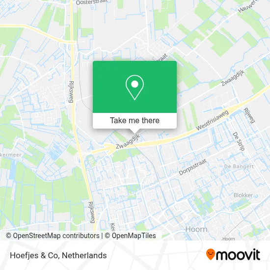 Hoefjes & Co map