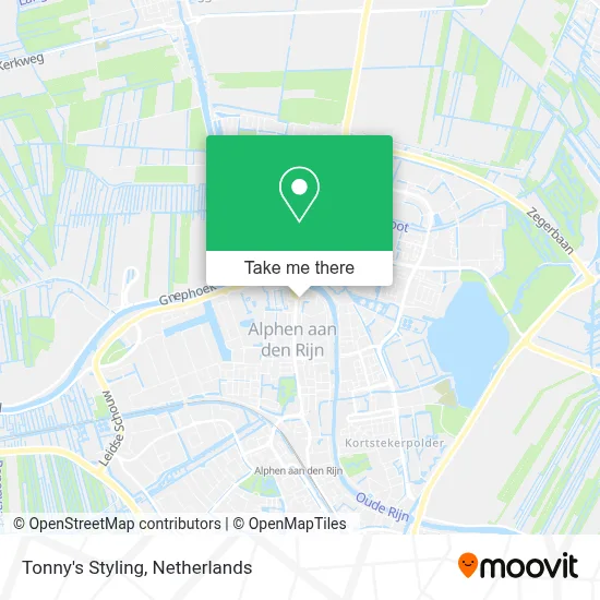 Tonny's Styling map