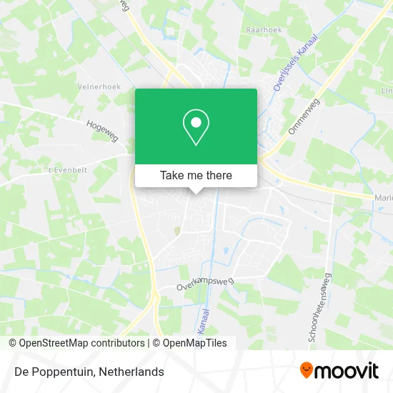 De Poppentuin map