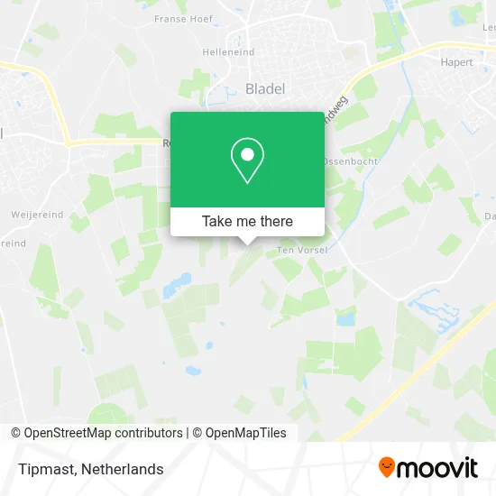 Tipmast map