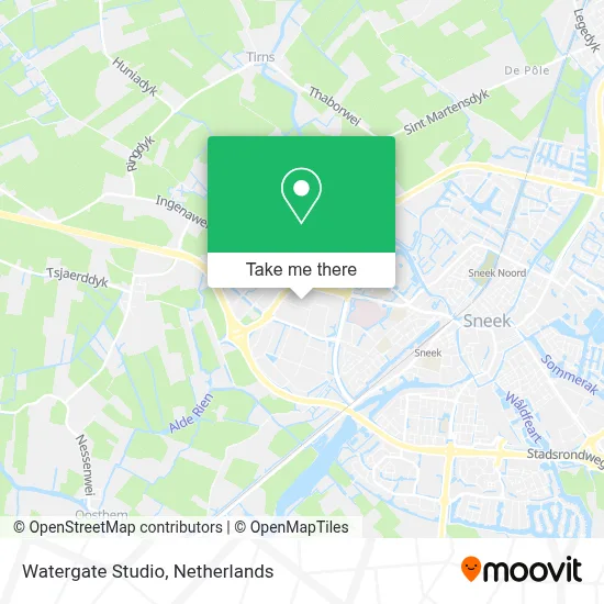 Watergate Studio map