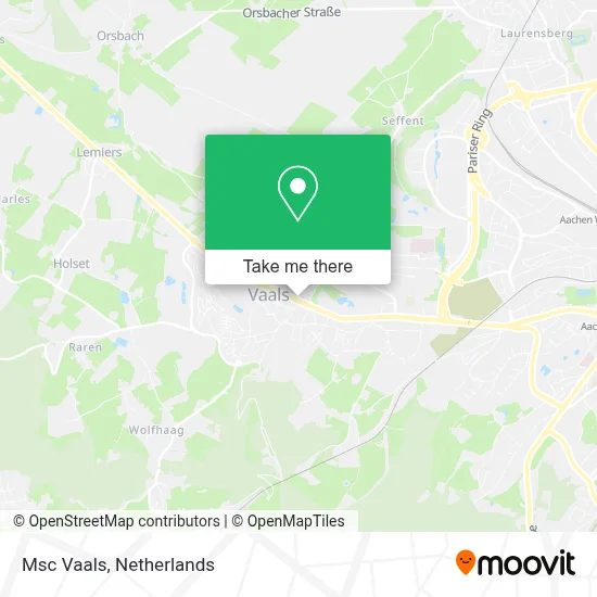 Msc Vaals map