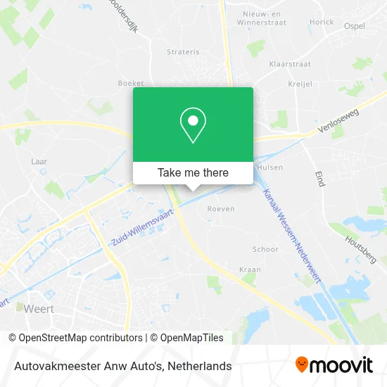 Autovakmeester Anw Auto's map
