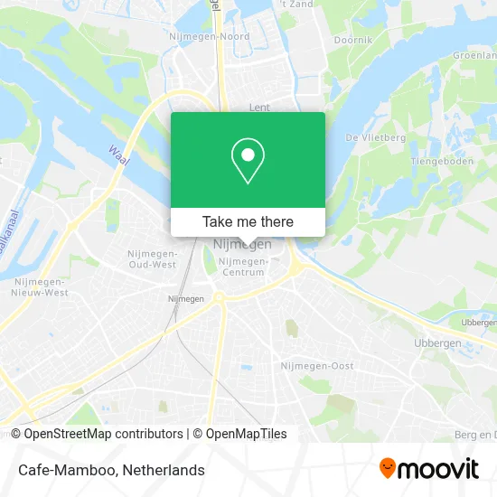 Cafe-Mamboo map