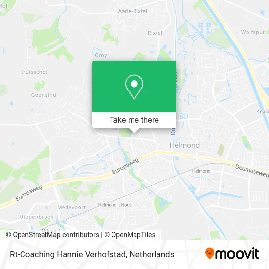 Rt-Coaching Hannie Verhofstad map