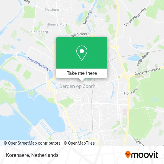 Korenaere map