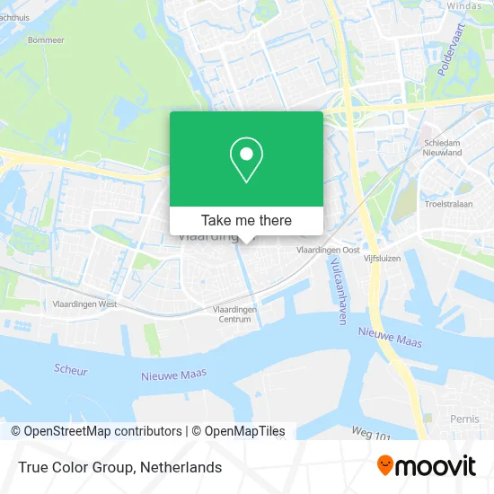 True Color Group map