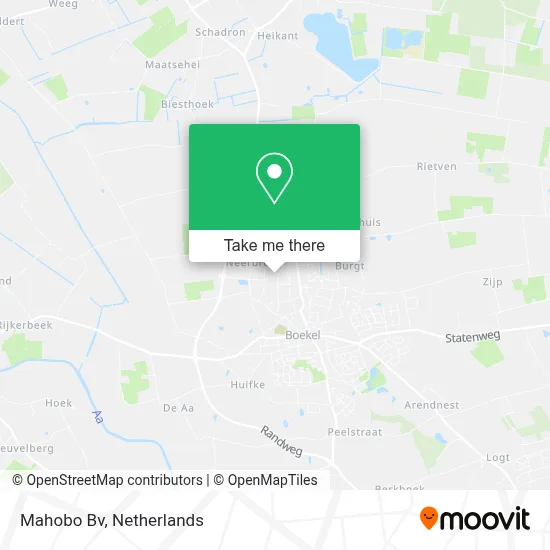 Mahobo Bv map
