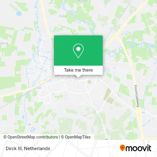Dirck III map
