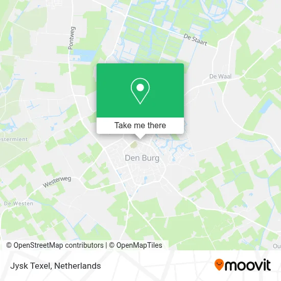 Jysk Texel map