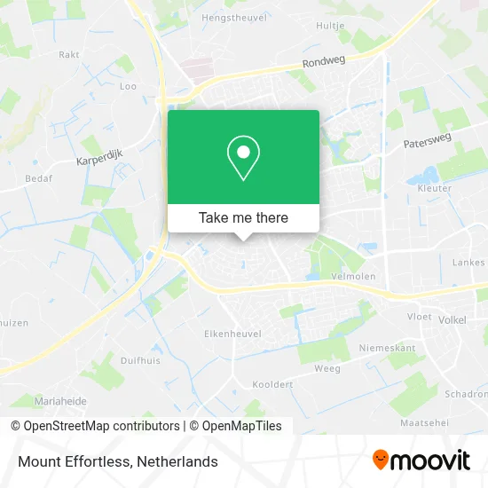 Mount Effortless map
