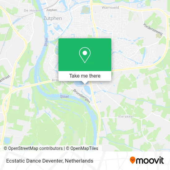 Ecstatic Dance Deventer map