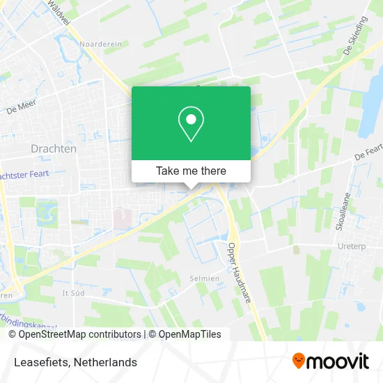 Leasefiets map